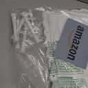 Mwellewm 10 Pcs Cake Stand White Plastic Dessert Table Display Set 4 Pcs 3 Tired Cupcake Stand Cookie Tray Rack Serving Tray Cake Tower and 6 Pcs Dessert Tray for Wedding Baby Shower Tea Party