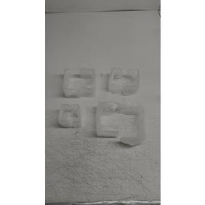 4 Pcs acrylic half sorter containers.