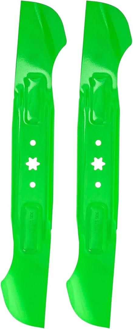 46" Deck High Lift Mower Blades Fit for Cub Cadet XT1-LT46 XT2-LX46 LTX1045 LTX1046 LTX1042 Craftsman T240 LT2000 T8200 Lawn Mower Replace 742-04244 742-04244A 742-04290 942-04244 942-04244A 2 Pack