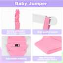 Baby Jumper with Stand, Infant Jumper with Adjustment Strap