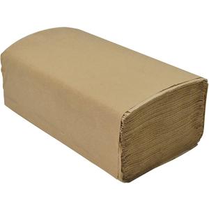 Select Folded Paper Towels, Single-Fold, Natural, 9 X 9.45, 250/pack, 16/carton