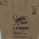 Signature Design by Ashley Derek Rustic Cabin Antler Lamp Set, 2 Count, Paper Silhouette Shade, Pull Chain Switch, 13.88" W x 13.88" D x 23.75" H, Brown