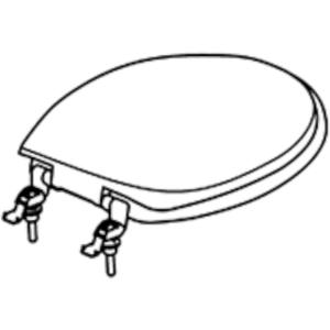 Thetford 34144 White Toilet Seat and Cover Assembly