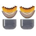 Lymphatic Contour Face Brush for Facial Massage, Rejuvenating & Depuffing - Manual Gua Sha Alternative for Jawline Lifting, Eye Bags, Double Chin & Neck Care(2Pcs)