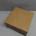 8" x 8" White Galvanized Steel Vent Cover with Mesh Screen, Duct Exhaust/Inlet Rain Deflector Air Outlet Grille Protection Roof Exhaust Hood Vent Cap for Indoor Outdoor Wall Roof Rain Snow