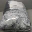 BFPETHOME Dog Beds for Large Dogs, Plush Dog Crate Bed Fluffy Cozy Kennel Pad for Sleeping &Ease Anxiety, Washable Pet Mats with Anti-Slip Bottom for Large Dogs, Grey