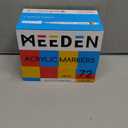 MEEDEN Acrylic Paint Marker Brush Tip: 72 Colors Large Capacity Acrylic Markers with Automatic Ink Control for DIY Art Crafts - Waterproof Paint Pens for Rock, Wood, Glass, Fabric, Ceramic, Metal