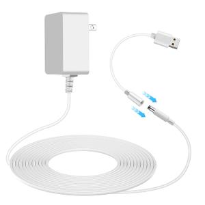 Baby Swing Power Adapter with USB Cord, Baby Swing Charger Fit for Ingenuity Swing for InLighten, InLighten Soothing, Anyway Sway, ConvertMe, Swing n Go Deluxe, SimpleComfort, Cozy Spot, Every Season