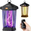 Buzbug 2-in-1 LED Bug Zapper Indoor Outdoor with Smart Control, Up to 50000H LED Bulbs, 3800V High Voltage Mosquito Killer, Electric Fly Zapper & Night Light, Fruit Fly Killer, MA-20