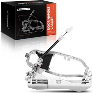 A-Premium Outside Door Handle Carrier Compatible with BMW E53 X5 2000-2006, Front Right Passenger Side, Replace# 51218243616