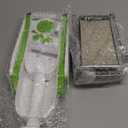 SupMaKin Upgrade Safe Mandoline Slicer, Vegetable Chopper, Potato Slicer 4 Modes Adjustable Thickness Food Cutter, Kitchen Chopping Artifact (6 in 1 Green)