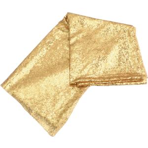 jojofuny 8m Gold Sequin Backdrop Fabric for Wedding Party and Events Versatile Drape for Graduation Showers and Decorations (medium)