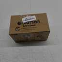 Clip On USB Mini Desk Fan with Emergency Power Bank, Battery Operated Rechargeable Portable Fan - Flexible Neck, 3 Speed Personal Cooling for Baby Stroller, Car, Camping, Office, Dorm, Beach - Black