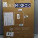 Delma LED Bathroom Mirror with Lights, 32x24 Vanity Mirror for Bathroom Wall, Anti-Fog, Dimmable, Front Lit & Backlit, Memory Function, Shatterproof Tempered Glass, 3 Color Modes(Horizontal/Vertical)