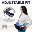 Uberfluss Baby Hip Carrier, Adjustable Waistband with Strong Support Hip Seat Baby Carrier, Ergonomic Carrier for Newborns & Toddlers up to 45lbs - fits Most Body Sizes (Dark Blue)