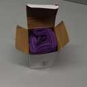 DEZENE Throw Pillow Covers 16x16 Purple: Pack of 2 Cozy Soft Velvet Square Modern Luxury Decorative Throw Pillow Cases for Sofa Couch Living Room Bed Home Decor