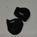 Welnove Gel Heel Protector Cups, Inserts Pads for Women Men, Plantar Fasciitis, Heels Spur Pain Relief, Achilles Tendonitis Dry Cracked Heel Support Cushion Black (W 4.5-9 / M 5-8)