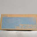 Y-in Hand Tissue Box Cover, Rectangular Facial Tissue Holder with Bottom, Decorative Storage Organizer Box for Bathroom Vanity, Countertops, Dressers, Night Stand, Parlors and Offices - Black