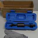 Diesel Injector Puller Tool with Slide Hammer, Common Rail Injector Remover w/ M8, M12, M14 Thread Adapter