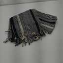 DII Braided Striped Decorative Throw Blanket, 50x60, Navy