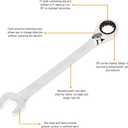 GEARWRENCH Reversible Ratcheting Combination Wrench 14mm, 12 Point - 9614N