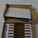 Goo-Ki Antique Brass zinc Alloy Cabinet pulls for Drawer,Cupboard, Wardrobe-5.04 inch(128mm) Hole Center,6 Pack