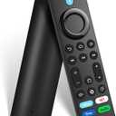 Replacement Remote for All FireSeries,Remote for TV Stick (HD, 4K, 4K Max, Lite),TV Cube,Remote for 3rd Gen,Omni,QLED Series Fire Smart TVs with Voice (Black)