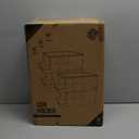 ClearSpace Soda Can Organizer & Soda Can Dispenser for Refrigerator - Fridge Organizer & Stackable Drink Organizer for Fridge, Can Organizer for Refrigerator - Holds 12 Cans Each, BPA Free - 4 Pack