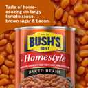 Bush's Best Homestyle Baked Beans, 8.3 oz, (Pack of 11) | Canned, Source of Plant Based Protein and Fiber, Low Fat, Gluten Free (EXP 04/01/28)