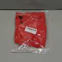 Dog Snood Winter Hood with Ear Protection, Fleece Neck Warmer for Dogs, (Red, Large)