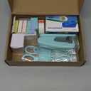 Teal Office Supplies, Teal Office Supplies and Accessories for Kids, Mint Green Stapler and Tape Dispenser Set for Women, Green Office Desk Accessories, Office Gift for Women, Office Lady, Coworkers