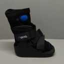 United Ortho USA14115 Short Air Cam Walker Fracture Boot, Medium, Black