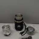 SHARDOR Electric Super Silent Blade Coffee Grinder, Timed Grind Control Rotary Knob, Adjustable Coarse to Fine for Coffee Beans, Spices & Herbs, with 2 Removable Stainless Steel Bowl, Black