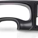 for Chevy for Tahoe for Silverado 3500/2500HD/2500/1500HD/1500,for GMC for Yukon for Sierra 3500/2500HD/2500/1500HD/1500 Car Stereo Double Din Installation Dash Kit Black