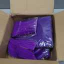 200pcs Purple Plastic Plates Party Supplies, Disposable Purple Party Plates, 50 of Each 9" Dinner Plate, Napkins, Cups & Cutlery Dinnerware Party Decorations for Graduations, Birthday, Wedding