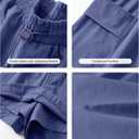 luvamia Skorts for Woman High Waisted Pull On Elastic Waist Cargo Pockets Quick Dry Hiking Tennis Sports Skirt Shorts (XXL)