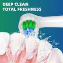 Replacement Toothbrush Heads Compatible with Oral B Braun Pro 1000 Electric Toothbrush Heads, 8 Count Precision Clean Brush Heads Refill Compatible with Oral B Pro 100/500/1000/1500/Genius X (4 Pre 4 Cross)