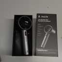 JISULIFE Handheld Fan Pro Series - Extreme Cooling Output: 1-100 Speed Scroll Wheel, Metal Body, Digital Display, 1.5H Fast Charge, 5000mAh-Portable Fan for Travel Outdoor, Gifts for Women Men(Grey)