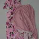 ECO BABY Mommy and Me Robe and Swaddle Set | Maternity Robe and Matching Baby Set for Girl, Boy | Hospital Labor and Delivery (XX-Large, Taylor)