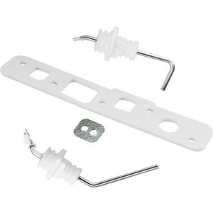 104000249 Flame Rod Electrode Kit Replacement Parts Fit for Rinnai Tankless Water Heaters