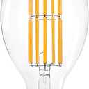ANWIO LED ED37 Filament Brightness Bulb, 54W(300W Incandescent Equivalent) Nondimmable 5000K Daylight White with EX39 Extended Mogul Base, 8000Lm Alternative for HID/HPS/Metal Halide Bulb