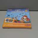 SNEILJOY Kids Fabric Art Kit with 2 Pillowcases (Dinosaur & Mermaid) & 8 Non-Fading Markers, 15.5x15.5 in, Birthday Gifts for 6 Year Old Boys and Girls