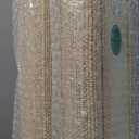 HOMEIDEAS 100% Natural Cordless Roman Shades for Indoor Windows, Light Filtering Privacy Window Treatment, Farmhouse No Drill Blinds for Kitchen, LivingDinning Room, 1 Piece, W34 X L60, Beige