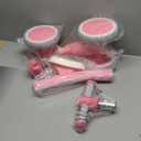 SEREED Baby Balance Bike for 1 Year Old Boys Girls 12-24 Month Toddler Balance Bike, 4 Wheels Toddler First Bike, First Birthday Gifts (Pink New)