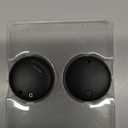 Tracker Tags for Android & iOS, Key Finder Tracking Device Smart Tracker Tag for Luggage, Wallet, Bike, Bags - Both Works with Apple Find My & Google's Find Hub - 2 Pack (Black)