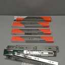 homdiy 5 Pairs Soft Close Drawer Slides 12 Inch Heavy Duty Side Mount Dresser Cabinet Rails Metal Ball Bearing and Full Extension Kitchen Cabinet Drawer Runners 100 LB Capacity