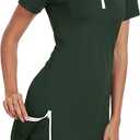 Womens Two Piece Tennis Golf Dress Active Athletic Exercise Sports Wear Dresses for Women with Pocket Separate Shorts XXL