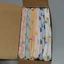 Organic Burp Cloths Baby Boy, Girl - 6-Pack Large Cotton Burping Cloths for Babies, Spit Up Rags, Super Absorbent, Ultra Soft Newborn Rag, Gender Neutral, Machine Washable, Durable (Beach Day)
