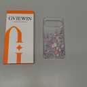 GVIEWIN for Google Pixel 10 Pro XL Case with Screen Protector, [Military Grade Drop Protection] Non Yellowing Clear Floral Slim Phone Cover for Women 2025 6.8" (Floratopia/Colorful)