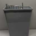 Single Pullout Trash Can for Under Kitchen Cabinets Include Single 35QT Trash Bin Doesn't Include Door Fittings, Bottom-Mount Recycling Bin